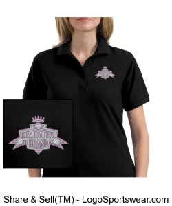 Ladies Embroidered Silk Touch Sport Shirt Design Zoom